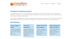 Desktop Screenshot of cornerstone-pgh.com